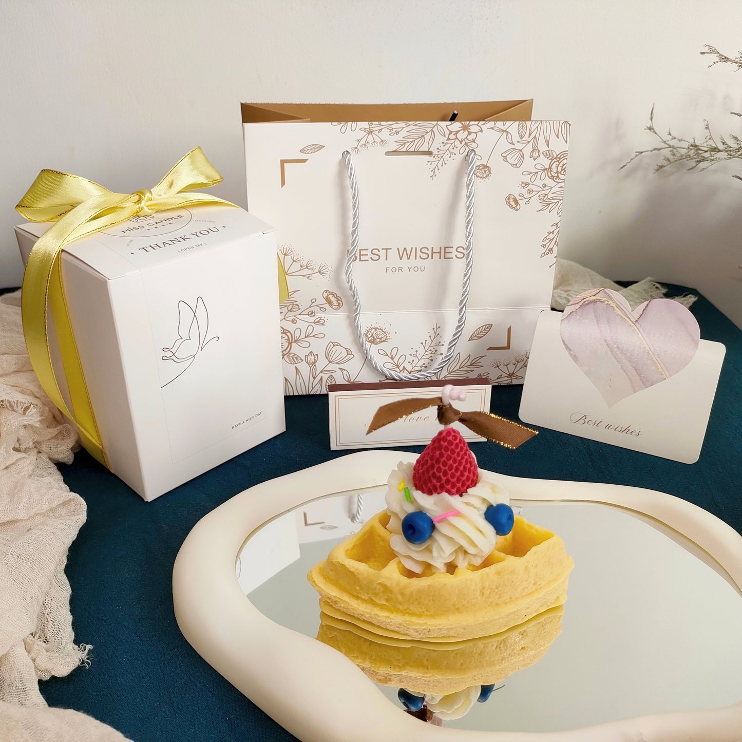 Waffle Cake Scented Candle