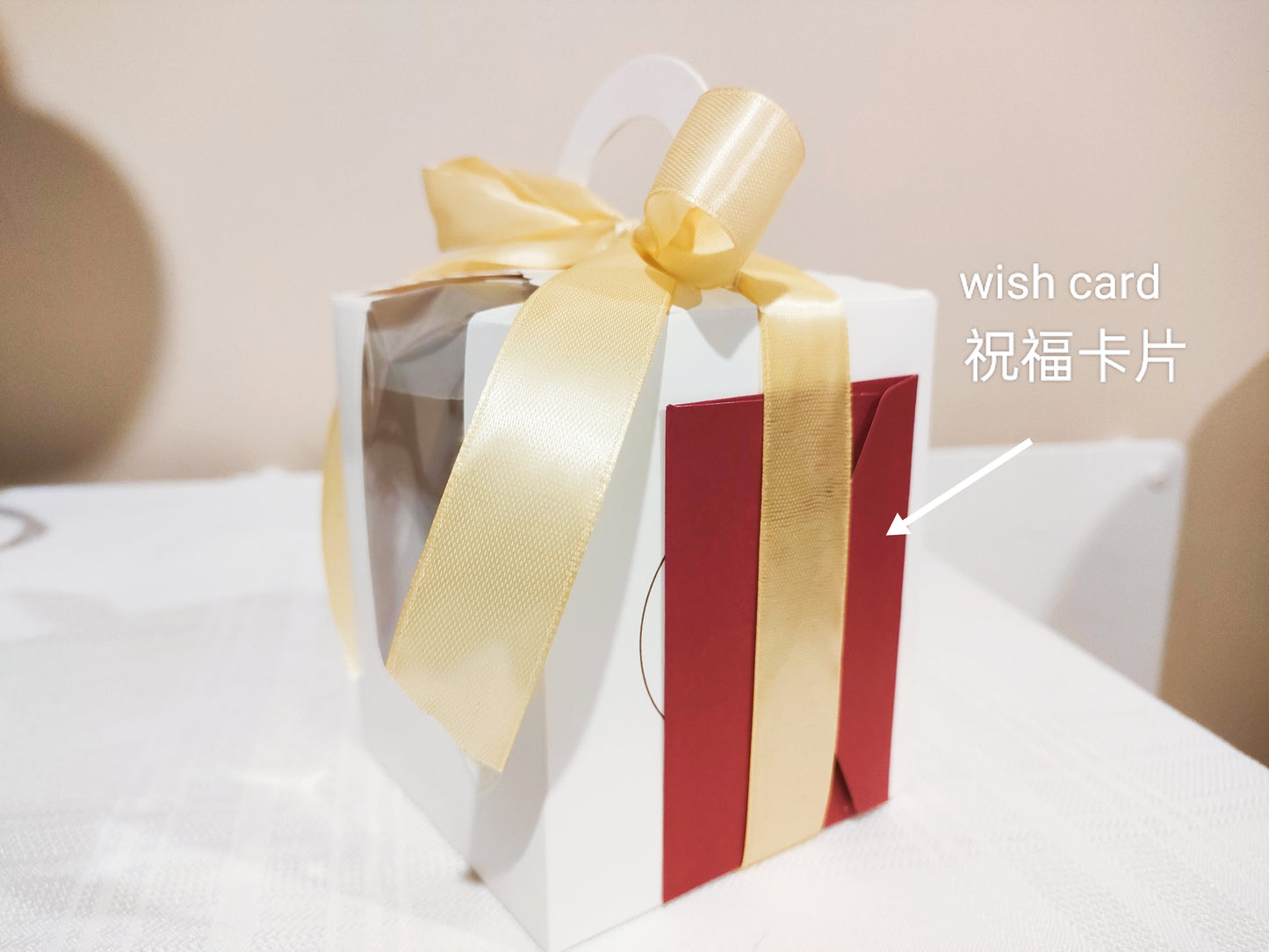 Two Layers Red Sponge Cake Scented Candle