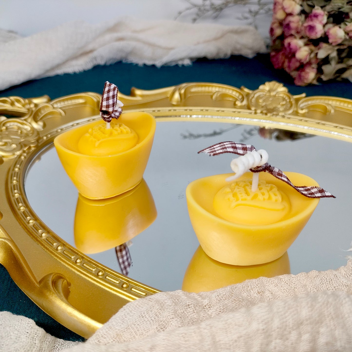 Gold Ingot Scented Candle