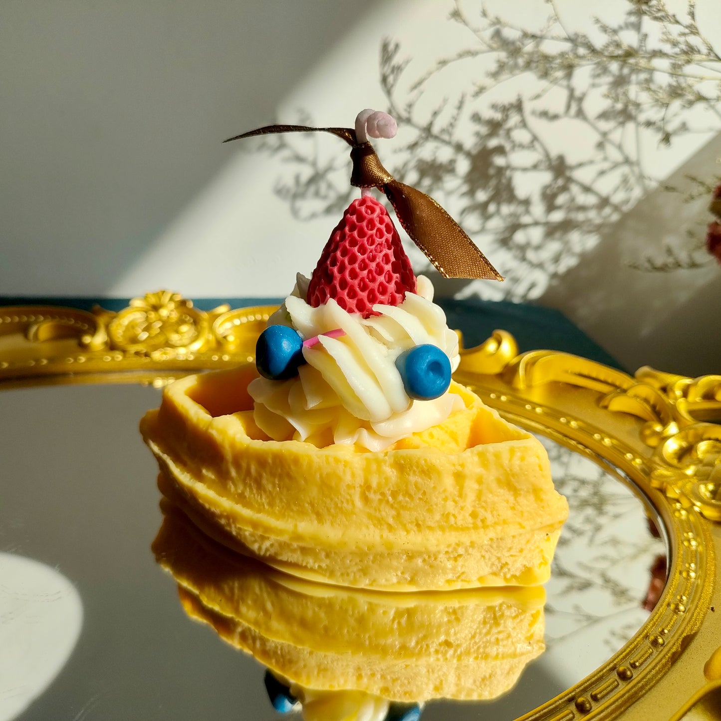 Waffle Cake Scented Candle