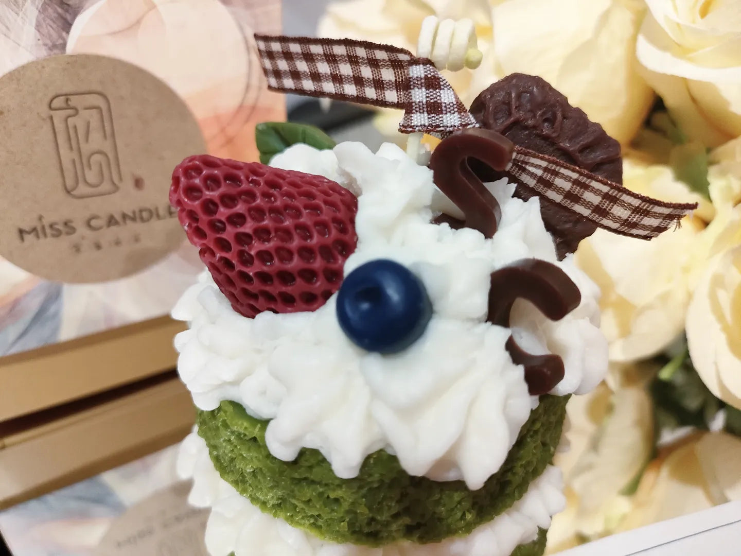 Personalized / Custom Cake Shaped Candle