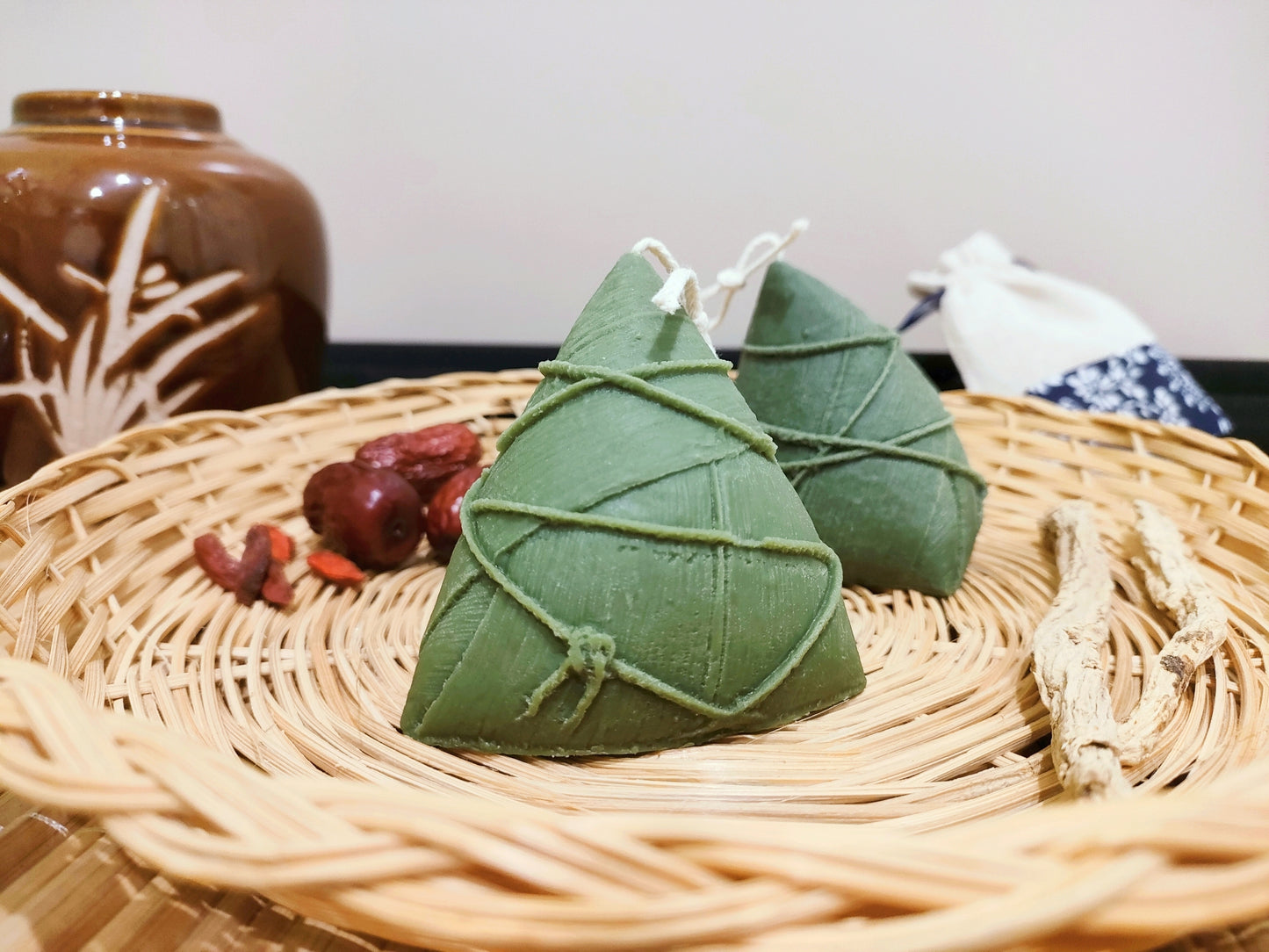 Zongzi Scented Candle - Dragon Boat Festival(Duan Wu Jie)