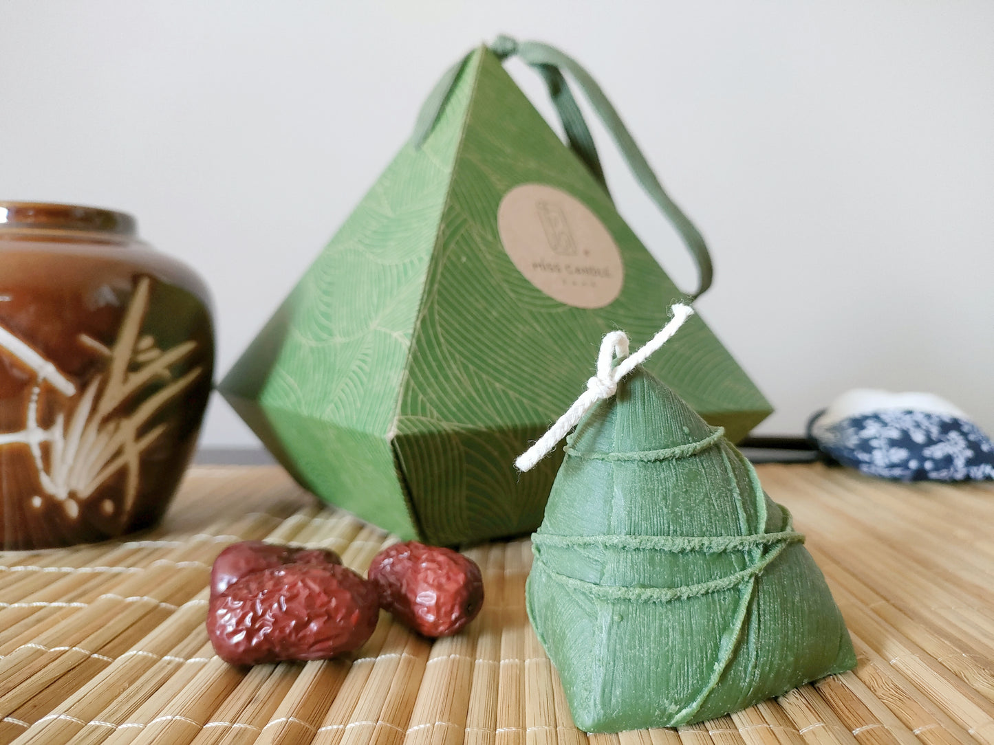 Zongzi Scented Candle - Dragon Boat Festival(Duan Wu Jie)