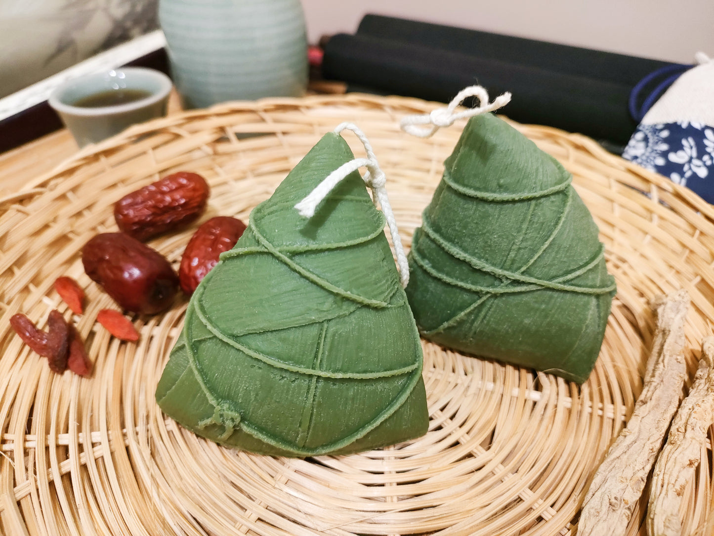 Zongzi Scented Candle - Dragon Boat Festival(Duan Wu Jie)