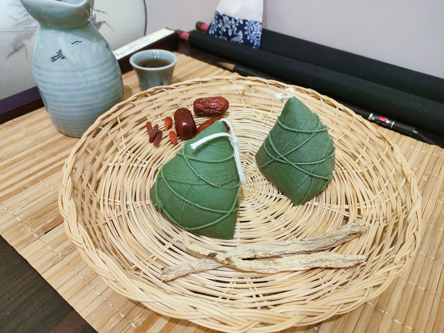 Zongzi Scented Candle - Dragon Boat Festival(Duan Wu Jie)
