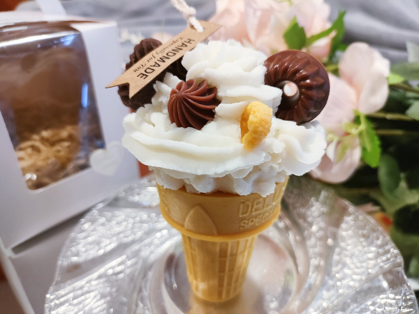 Cone Ice Cream Scented Candle