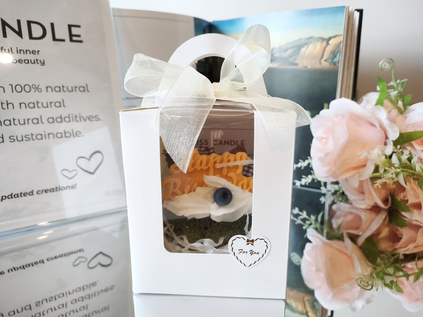 One Layer Chocolate Sponge Cake Scented Candle