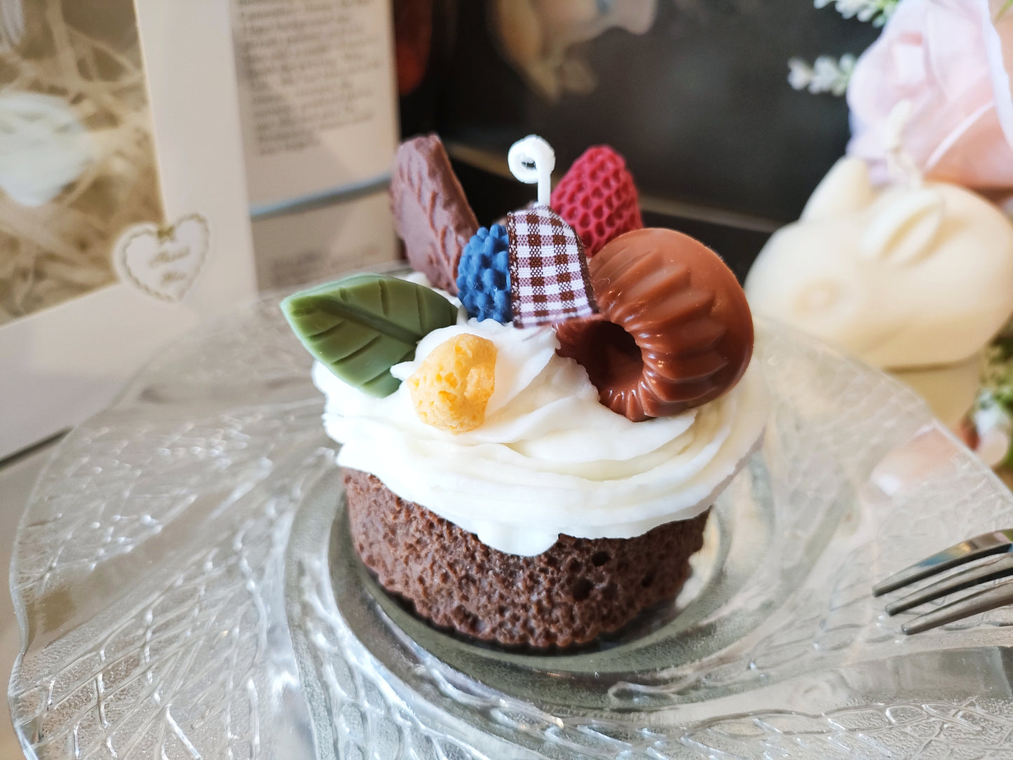 One Layer Chocolate Sponge Cake Scented Candle