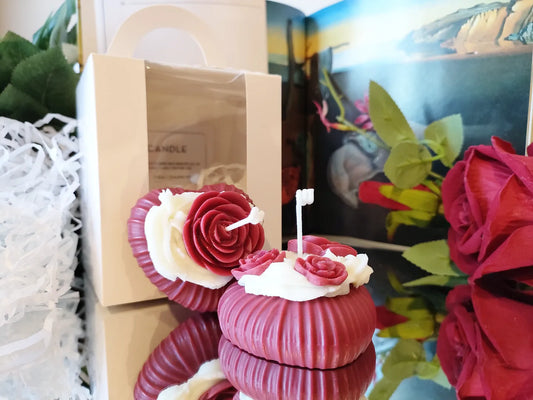 Rose Heart Scented Candle