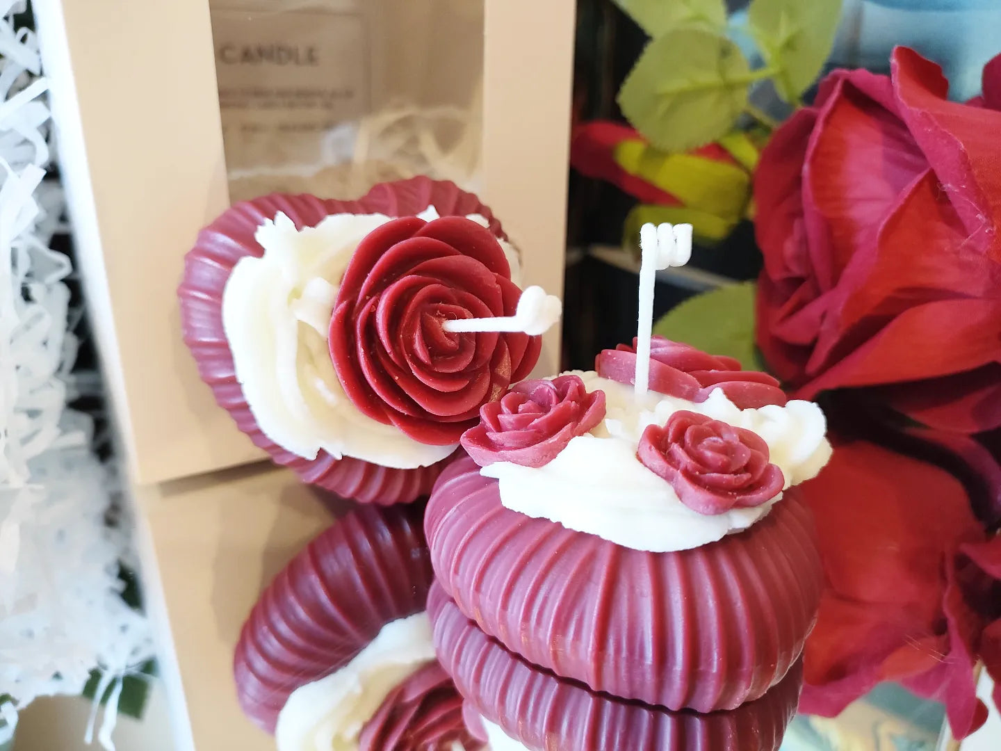 Rose Heart Scented Candle