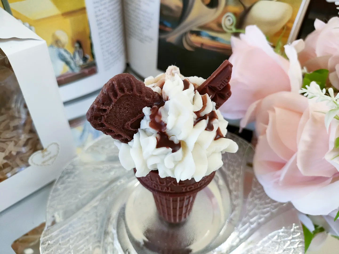 Cone Ice Cream Scented Candle