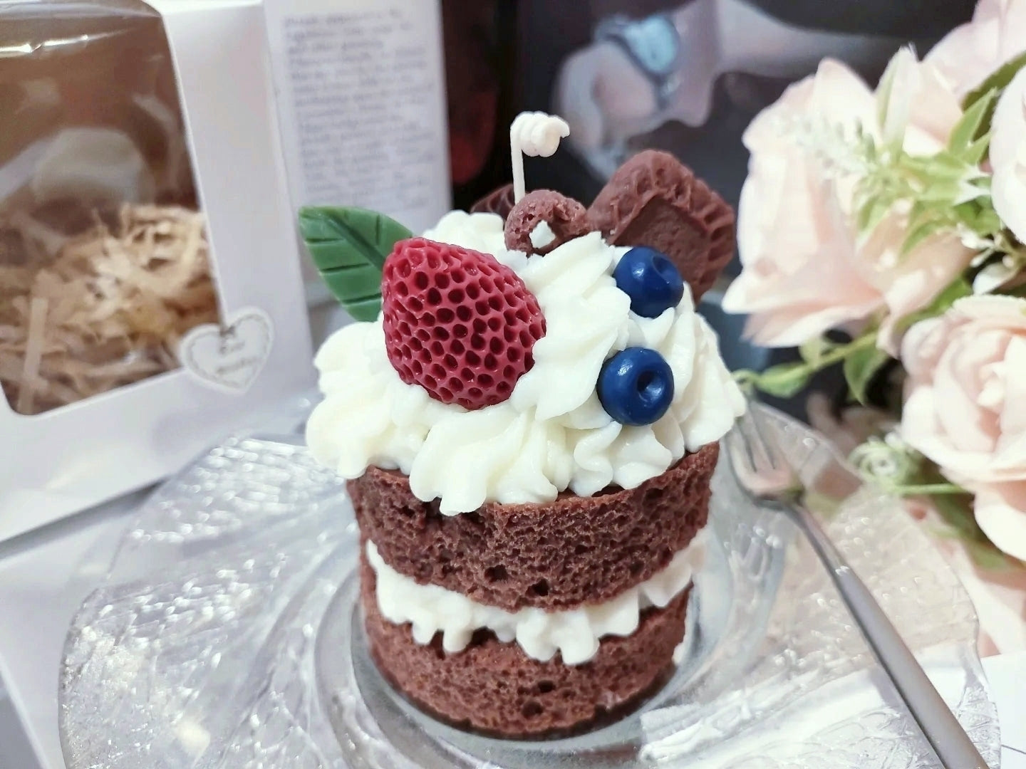 Personalized / Custom Cake Shaped Candle