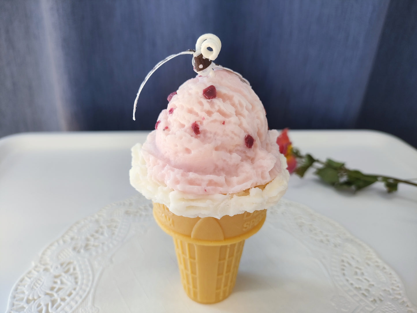 Cone Ice Cream Scented Candle