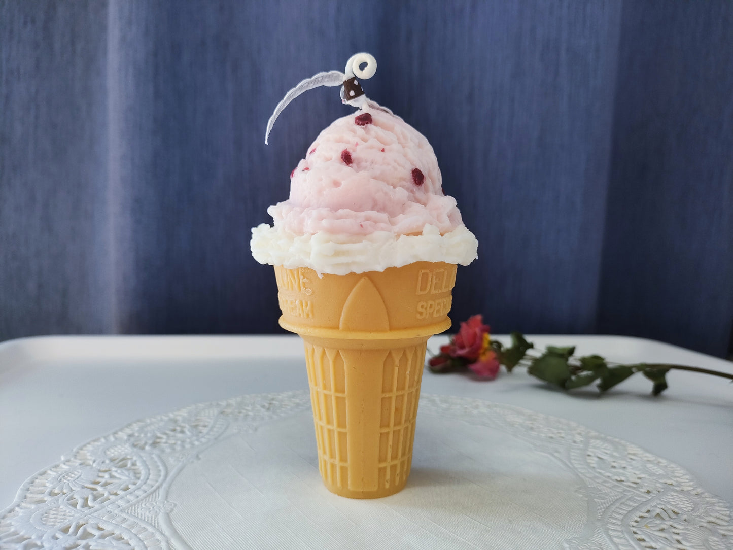 Cone Ice Cream Scented Candle