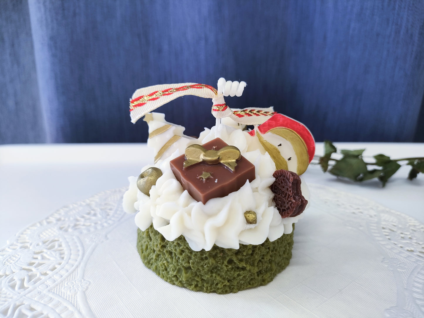 One Layer Matcha Sponge Cake Scented Candle