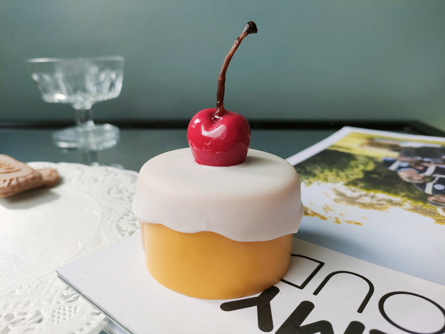 Cherry Glaze Cake Scented Candle