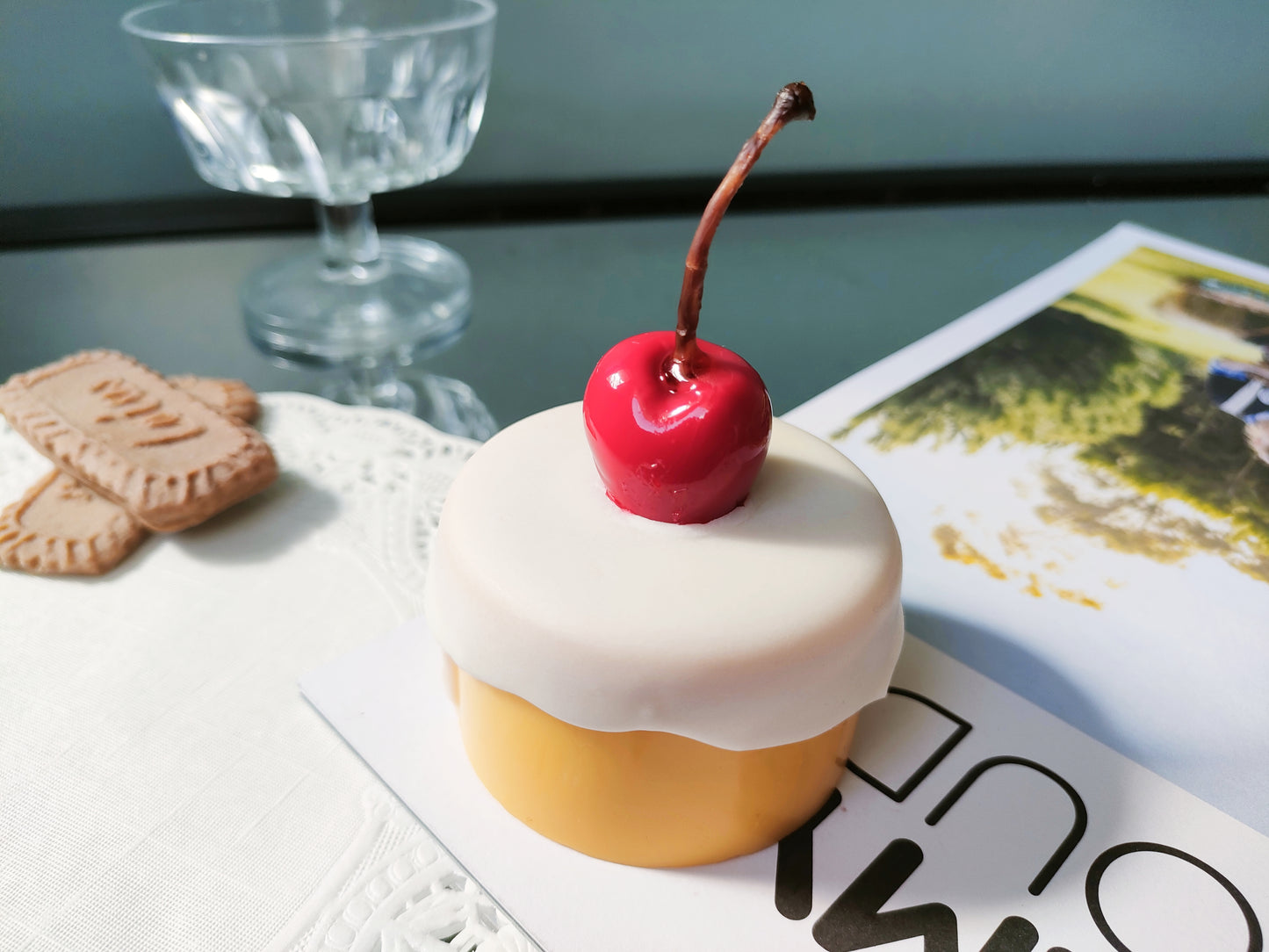 Cherry Glaze Cake Scented Candle