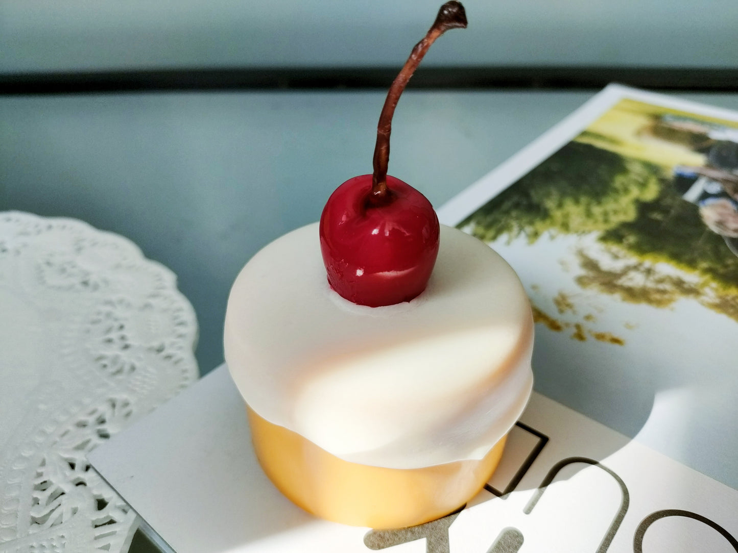 Cherry Glaze Cake Scented Candle