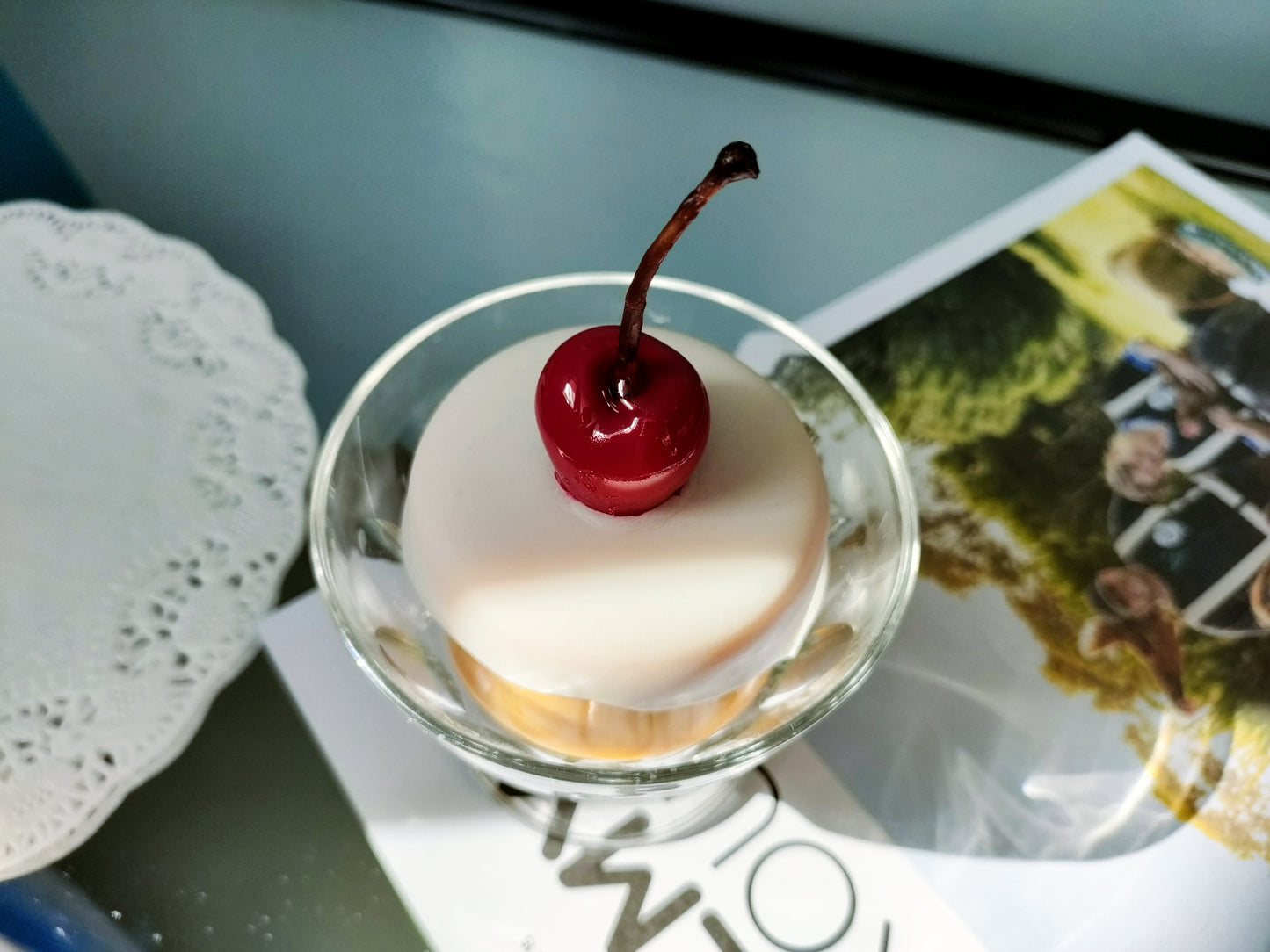 Cherry Glaze Cake Scented Candle