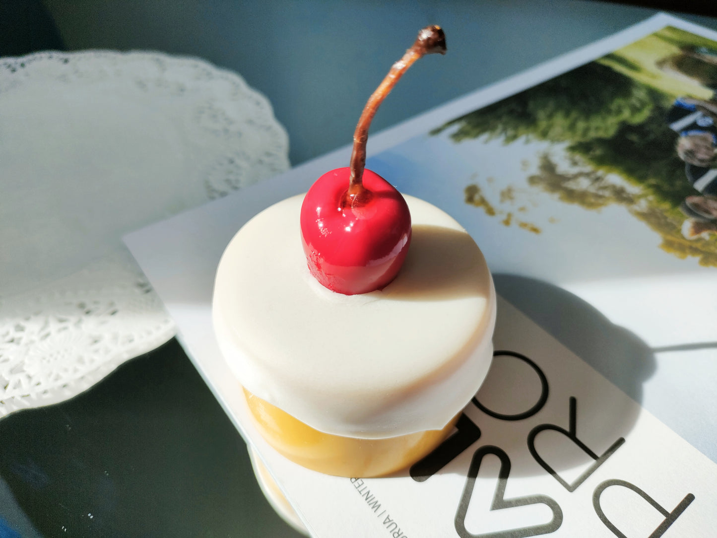 Cherry Glaze Cake Scented Candle