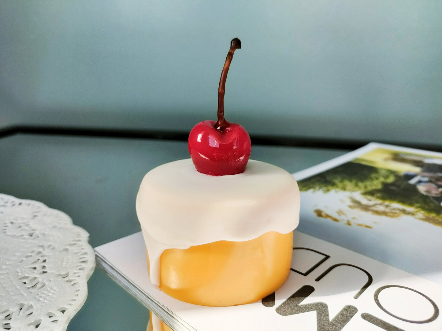 Cherry Glaze Cake Scented Candle