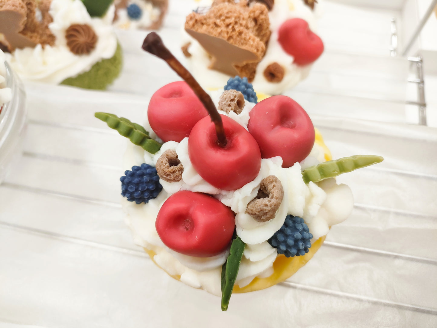 Tart Strawberry / Cherry Scented Candle