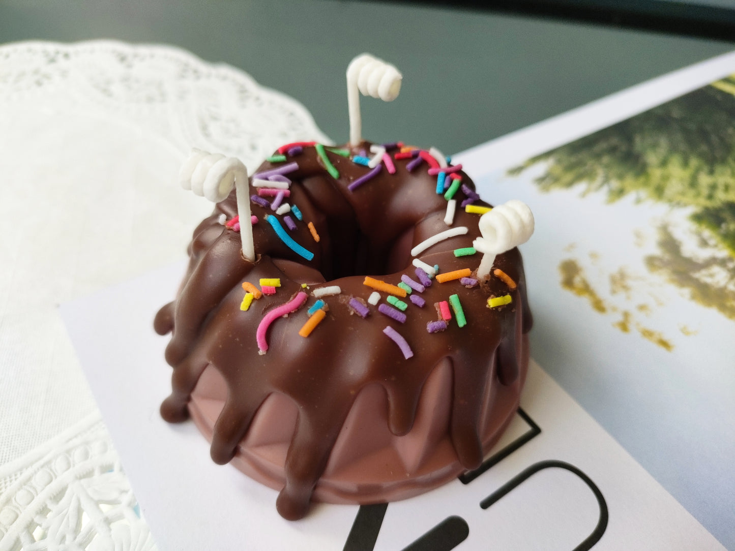 Cream Doughnut Scented Candle