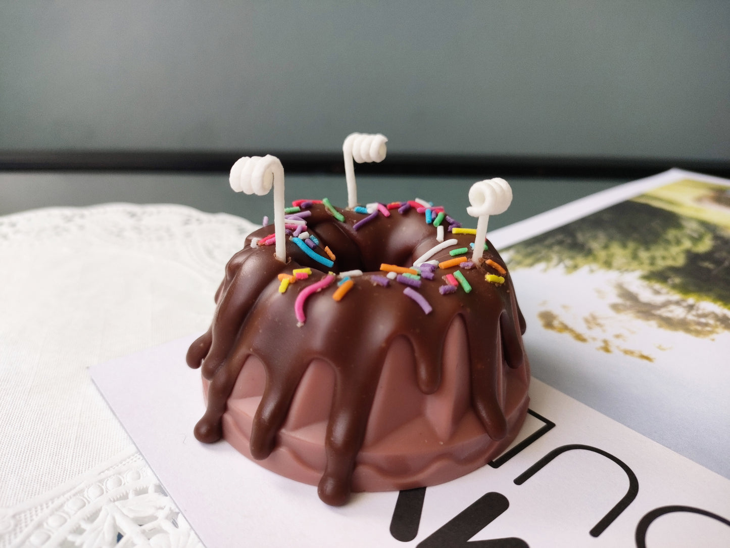 Cream Doughnut Scented Candle