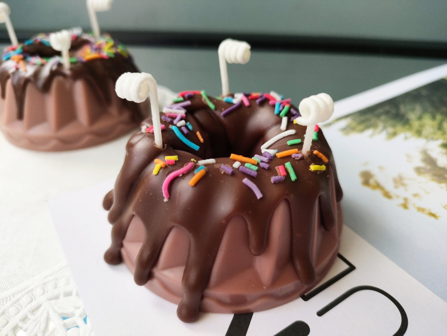 Cream Doughnut Scented Candle