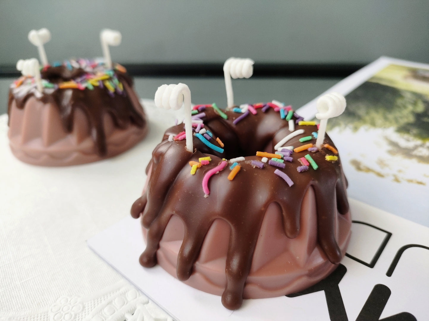 Cream Doughnut Scented Candle