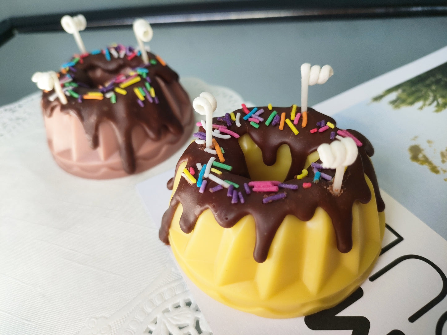 Cream Doughnut Scented Candle