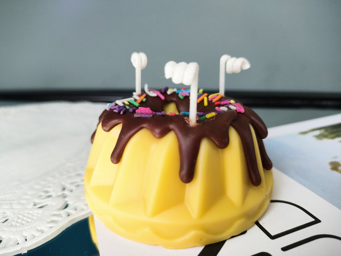 Cream Doughnut Scented Candle