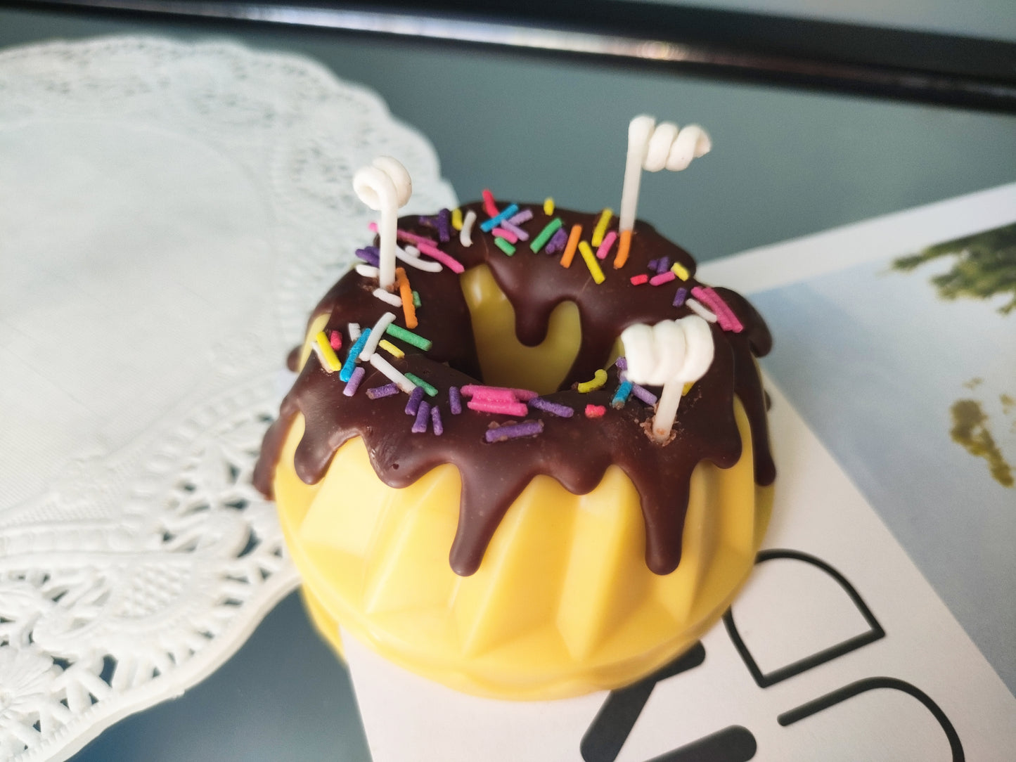 Cream Doughnut Scented Candle