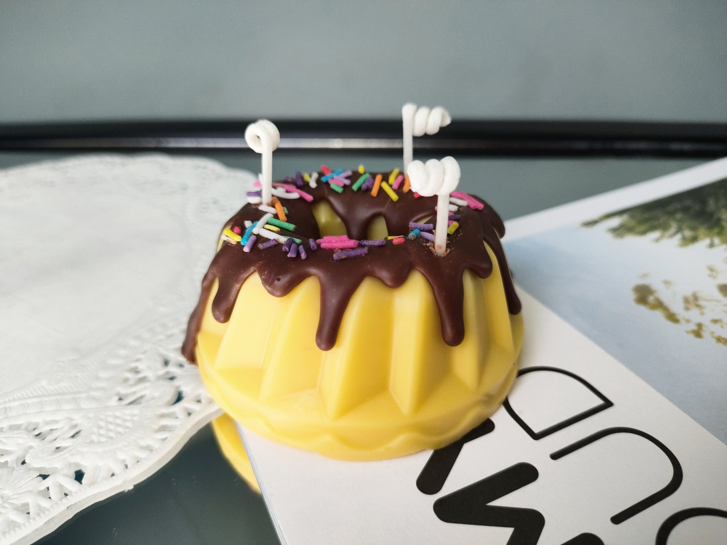 Cream Doughnut Scented Candle