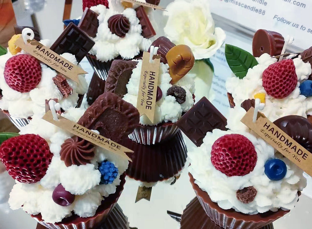 Adorable Muffin Cake Scented Candle